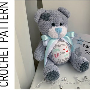 Crochet Teddy Bear PATTERN