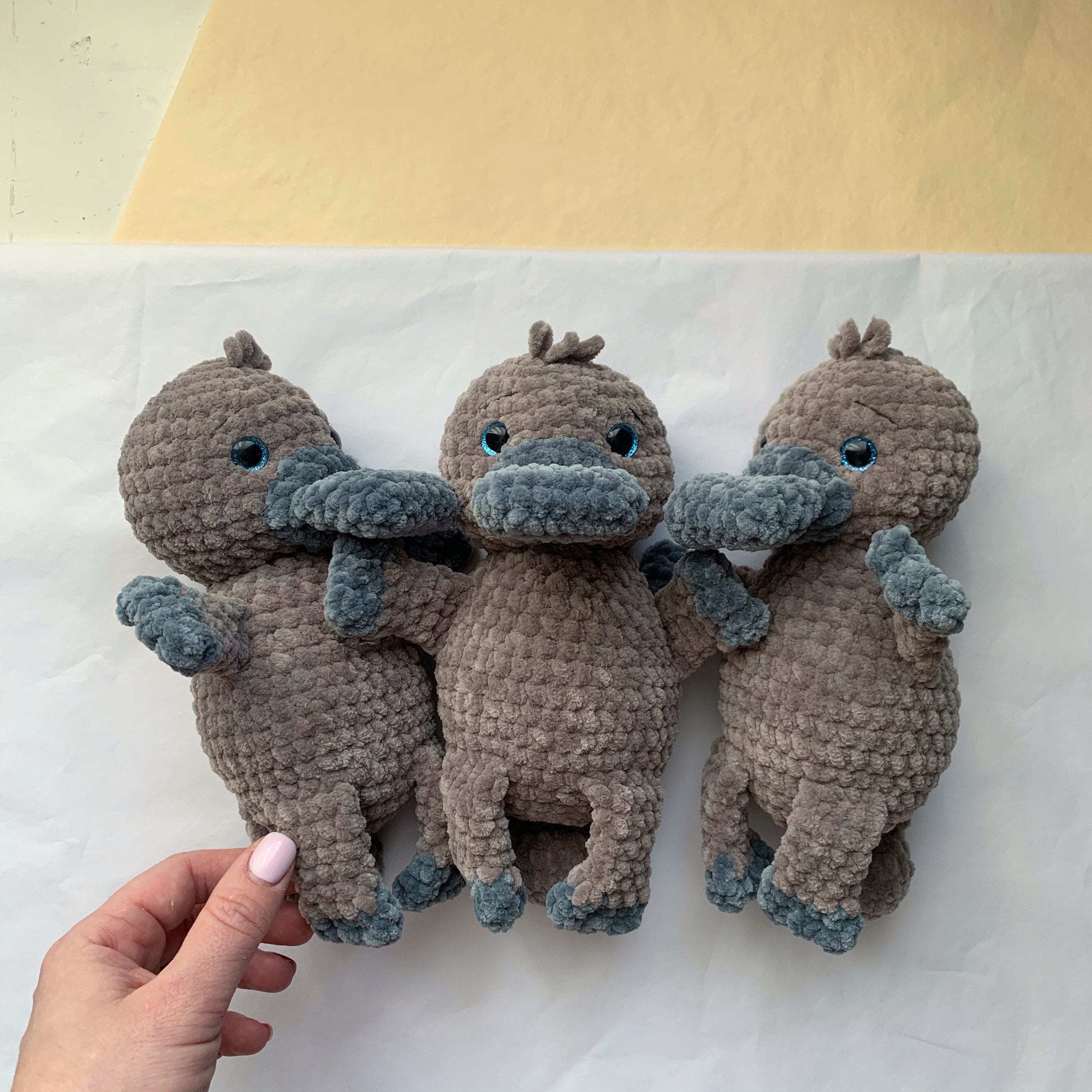 32 Platypus Crochet Patterns for Cute Aussie-Inspired Amigurumi Projects 3 Baby platypus crochet