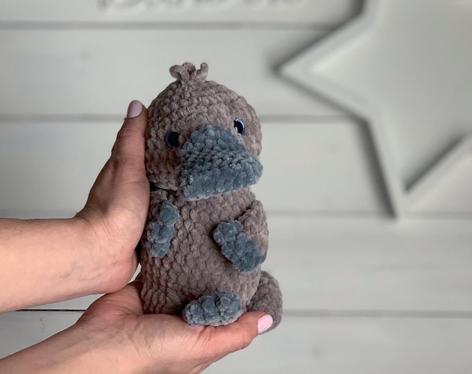 Детская игрушка утконос - Etsy