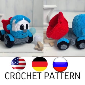 Leo the Truck crochet pattern