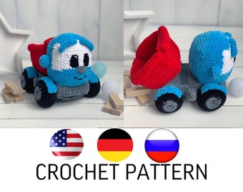 Leo the Truck crochet pattern