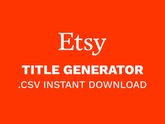 etsy tag generator