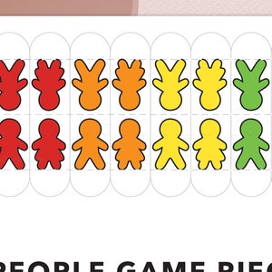 Printable Game Pieces Board Game Pieces Template Board Game - Etsy Canada