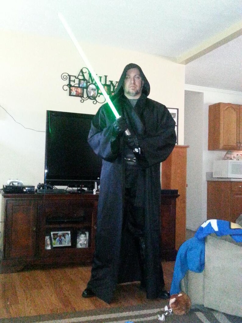Custom Black Anakin Skywalker Costume Etsy