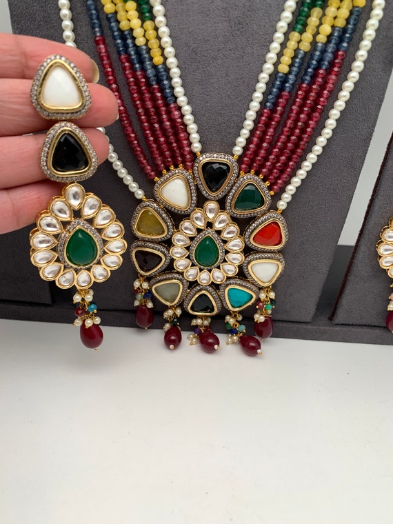 Multi colour online beads mala
