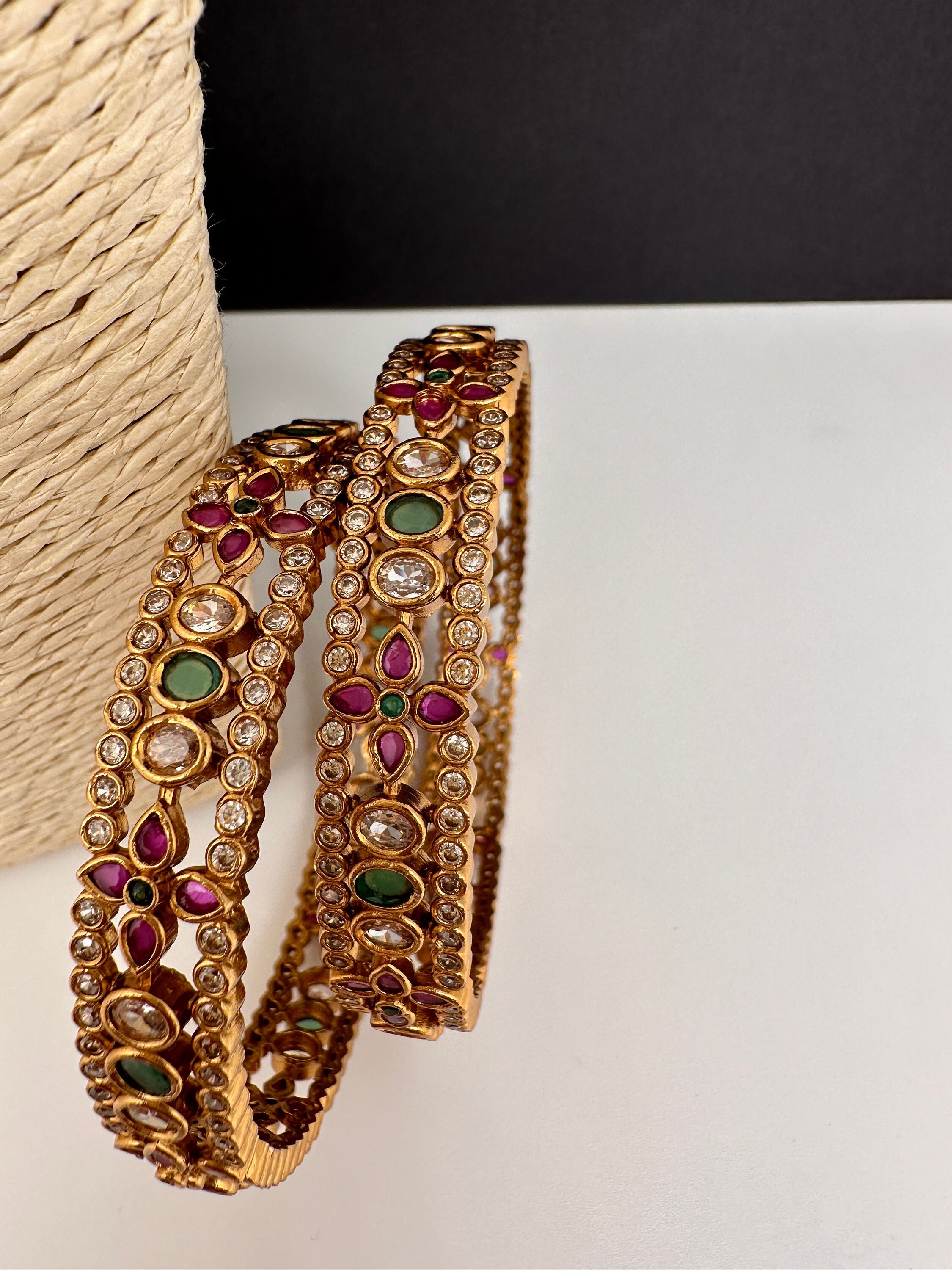 One Gram Gold Kada Etsy Canada