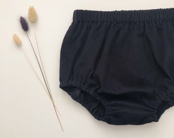 Navy corduroy handmade bloomers