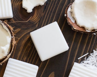 Clarification du savon à l'huile de noix de coco (non parfumé)