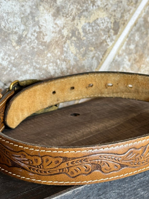 Vintage Children’s Cowboy Belt w/ Buckle - image 5