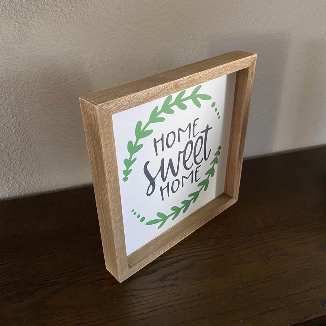 Home Sweet Home Traduction En Français Home Sweet Home Sign Wall Decor Décor en bois de signe de | Etsy