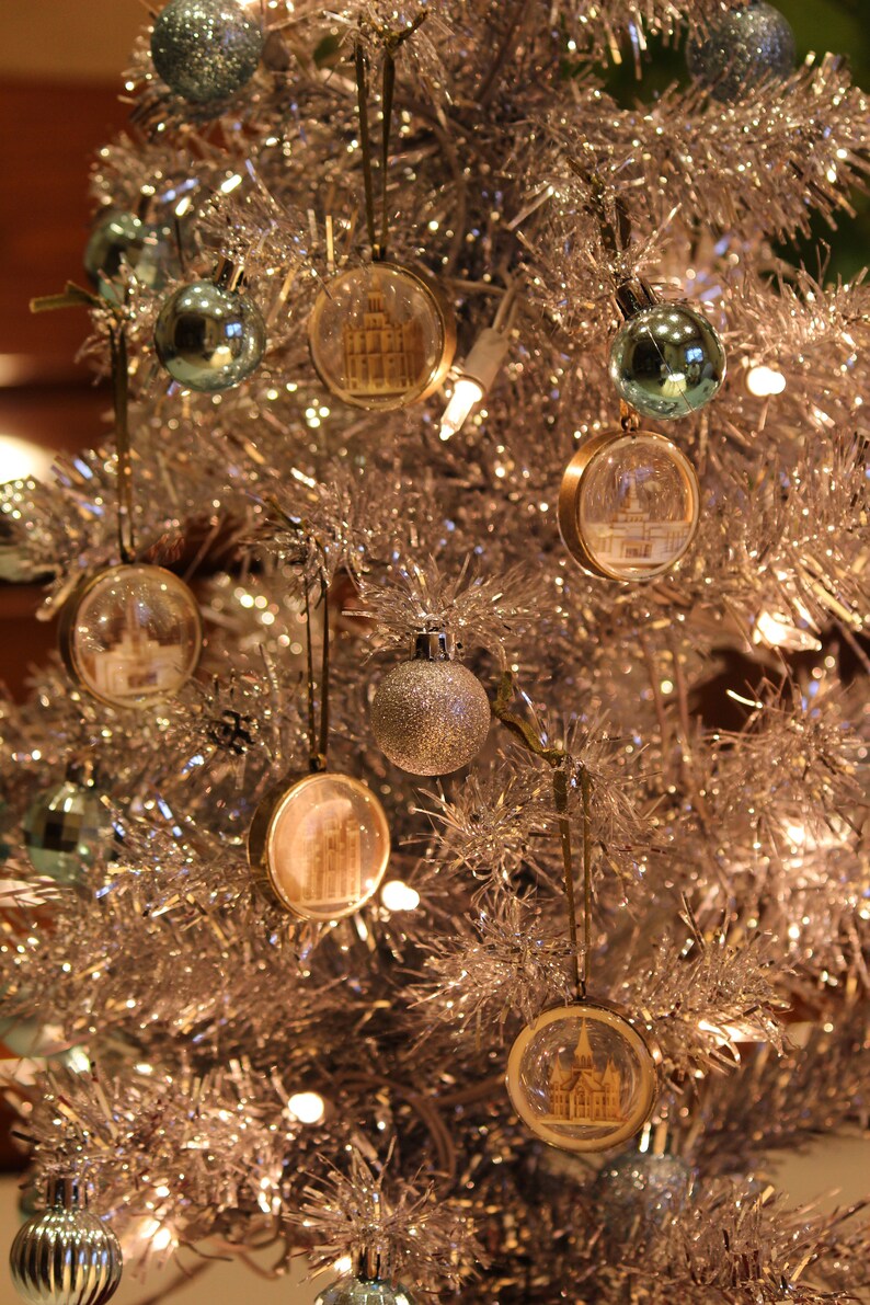 Salt Lake City, UT Temple Ornament Church of Jesus Christ Christmas Ornament Wedding Missionary