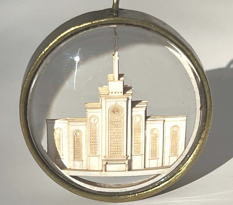 Albuquerque, NM Temple Ornament Church of Jesus Christ Christmas