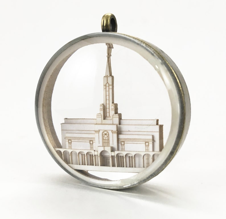 Bountiful, UT Temple Ornament Church of Jesus Christ Christmas Ornament