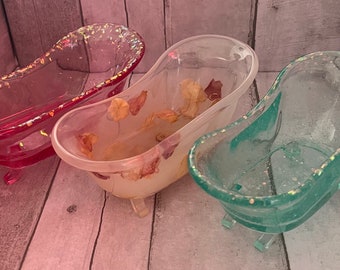 Handmade Resin Bath Tub Dish