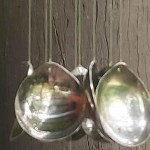 Handmade Cutlery wind chime. Spoon Wind chime, Desert spoon Wind chime, Unique gift