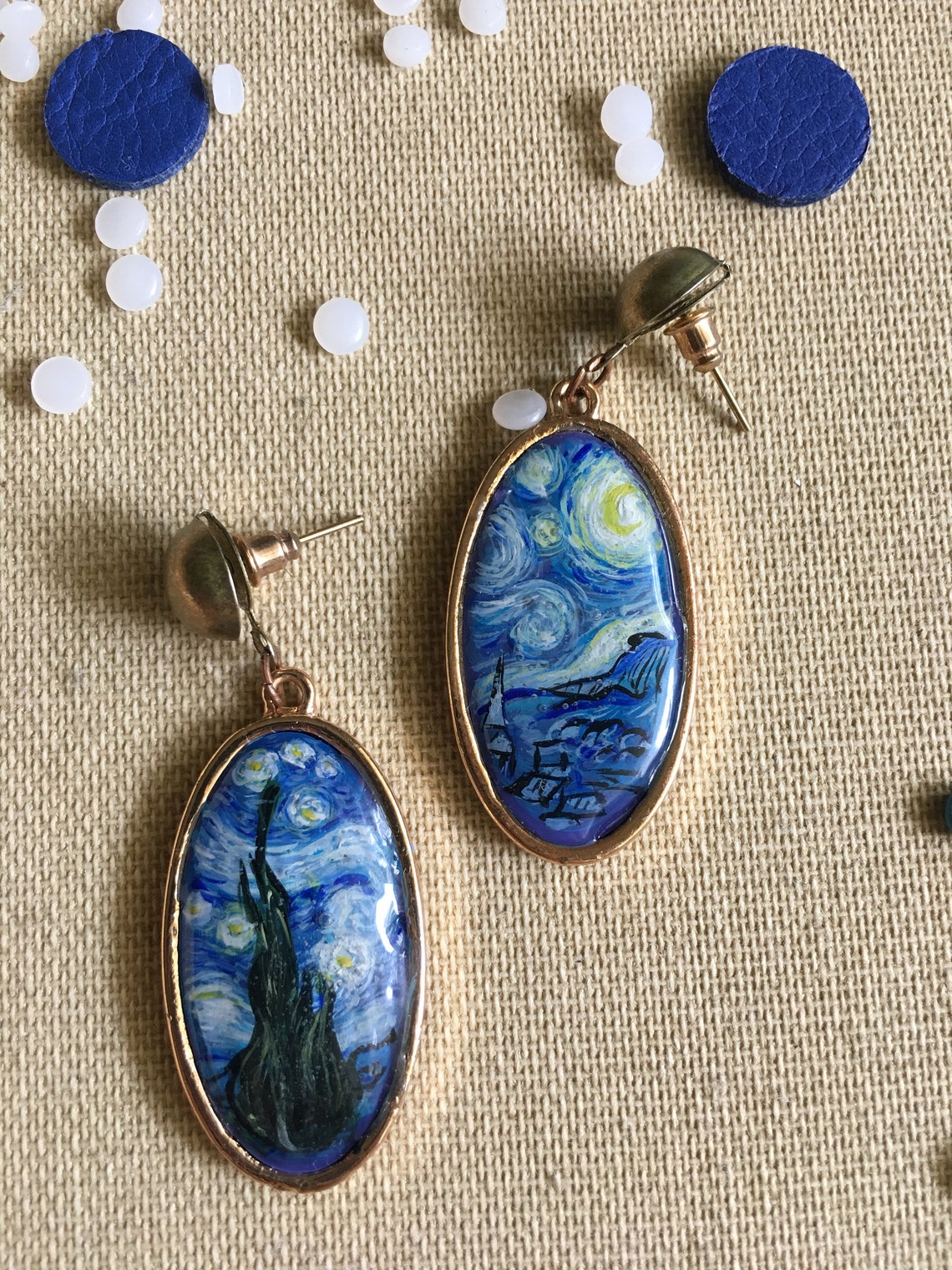Van gogh earrings Clearance