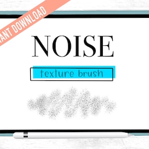 Noise Texture Procreate Brush | Instant Download