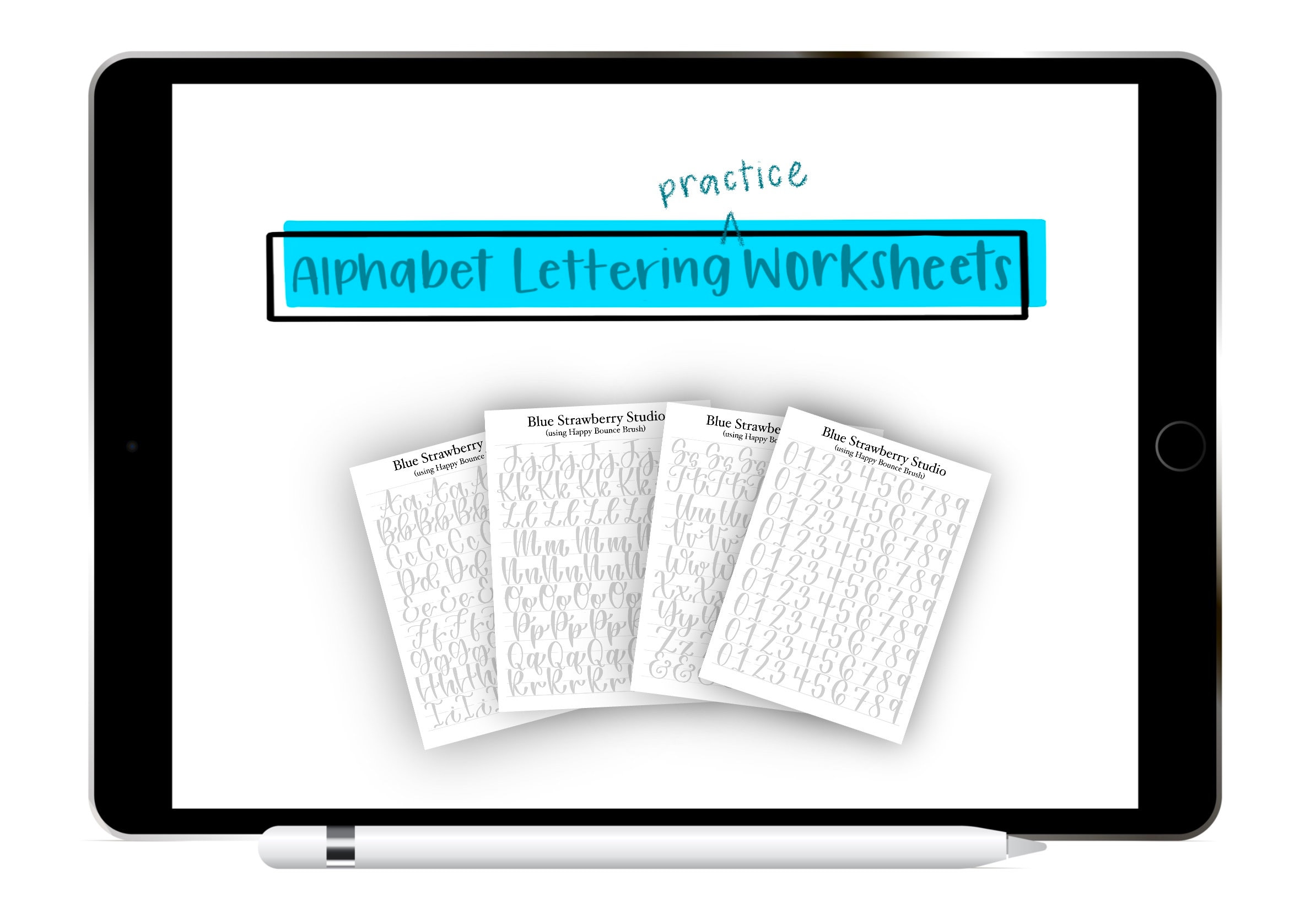 Procreate Lettering Beginners Kit | Instant Download | Procreate ...