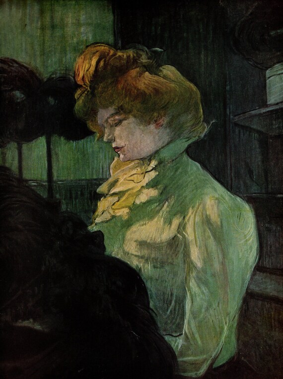 Vintage 1952 Toulouse-Lautrec Vintage 1952 Toulouse-Lautrec
