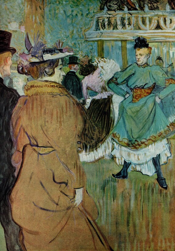 Vintage 1952 Toulouse-Lautrec Vintage 1952 Toulouse-Lautrec