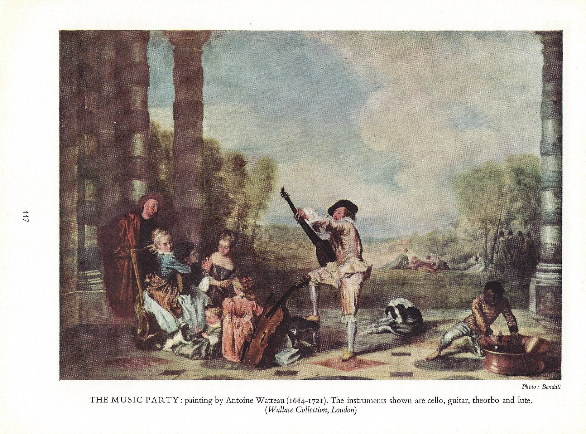 1958 Original Print the Music Party Painting the Concise Encyclopaedia of  Music and Musicians Unique Gift Classical Music Lovers - Etsy Sweden