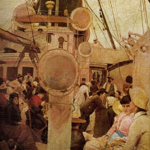 Tom Roberts 'Coming South' Vintage Australian Art Print