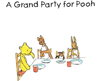 Vintage Winnie the Pooh Print: Shepard Illustration, Nursery Decor