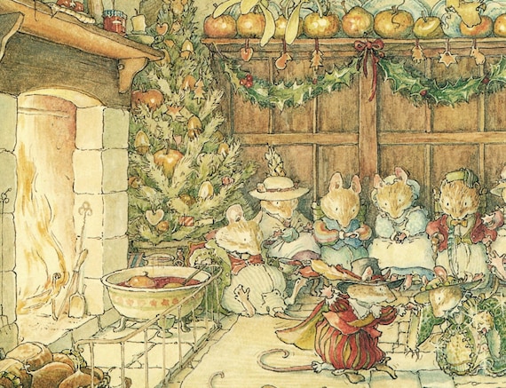 レア♪LAKELAND STUDIOS　Brambly Hedge RARE Brambly Hedge Exploring The Nursery Plaque By Lakeland