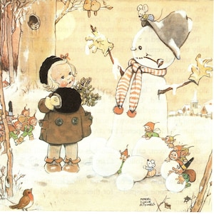 Mabel Lucie Attwell Vintage Print: Children&#39;s Nursery Art, 1994