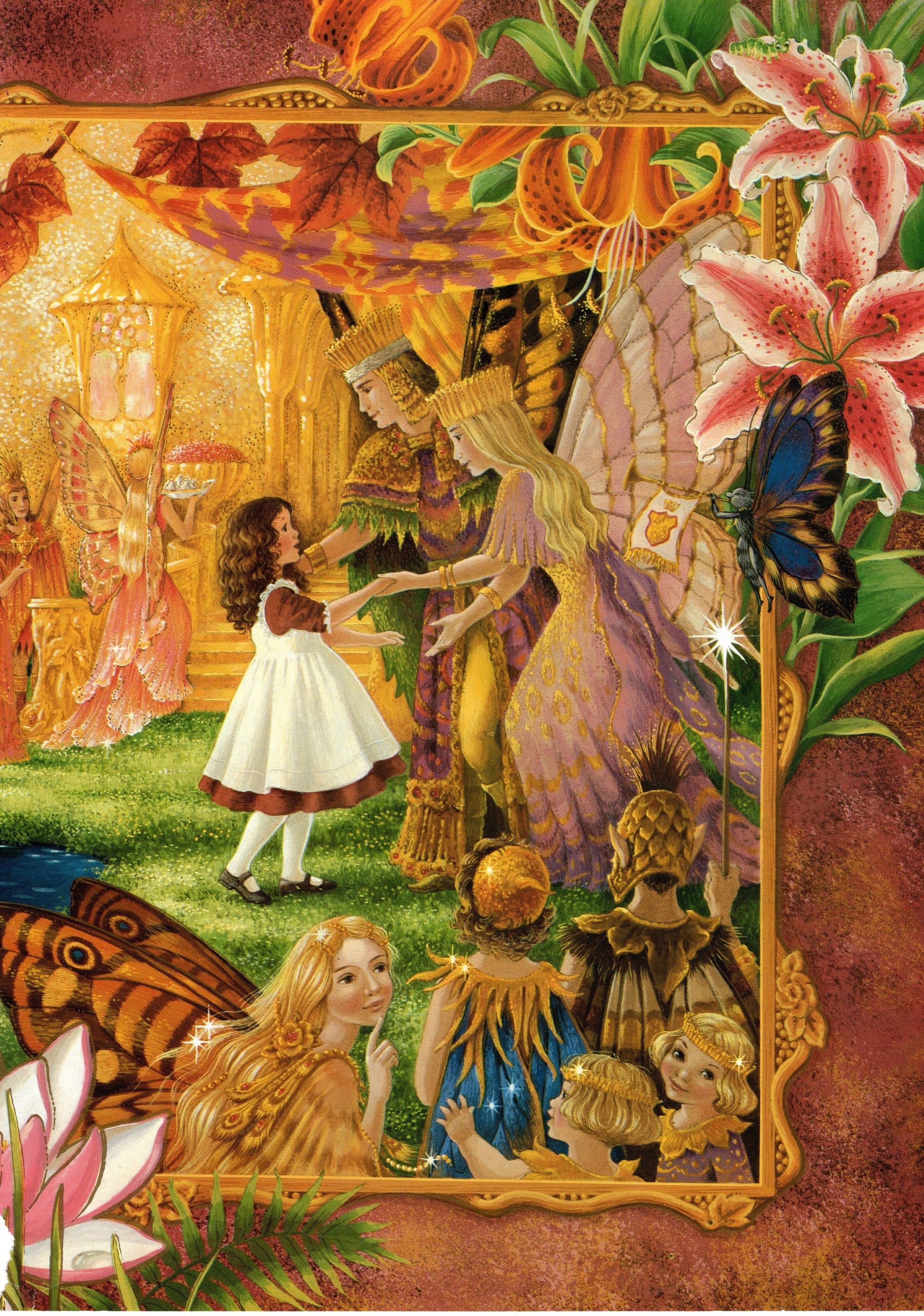 Shirley Barber Fairies Print: Vintage Enchanted Woods Art - Etsy