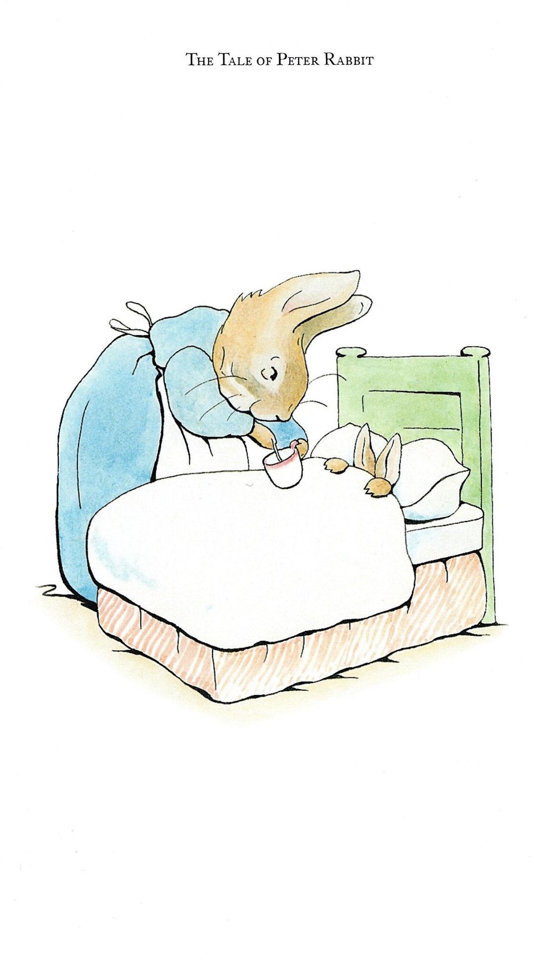 1982 Beatrix Potter Peter Rabbit Adventures - Original Large Vintage 2 ...