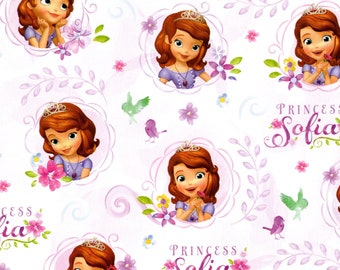 DISNEY PRINCESS SOFIA Wrapping Paper x2 - Birthdays, Crafts, Decoupage, Scrapbooking