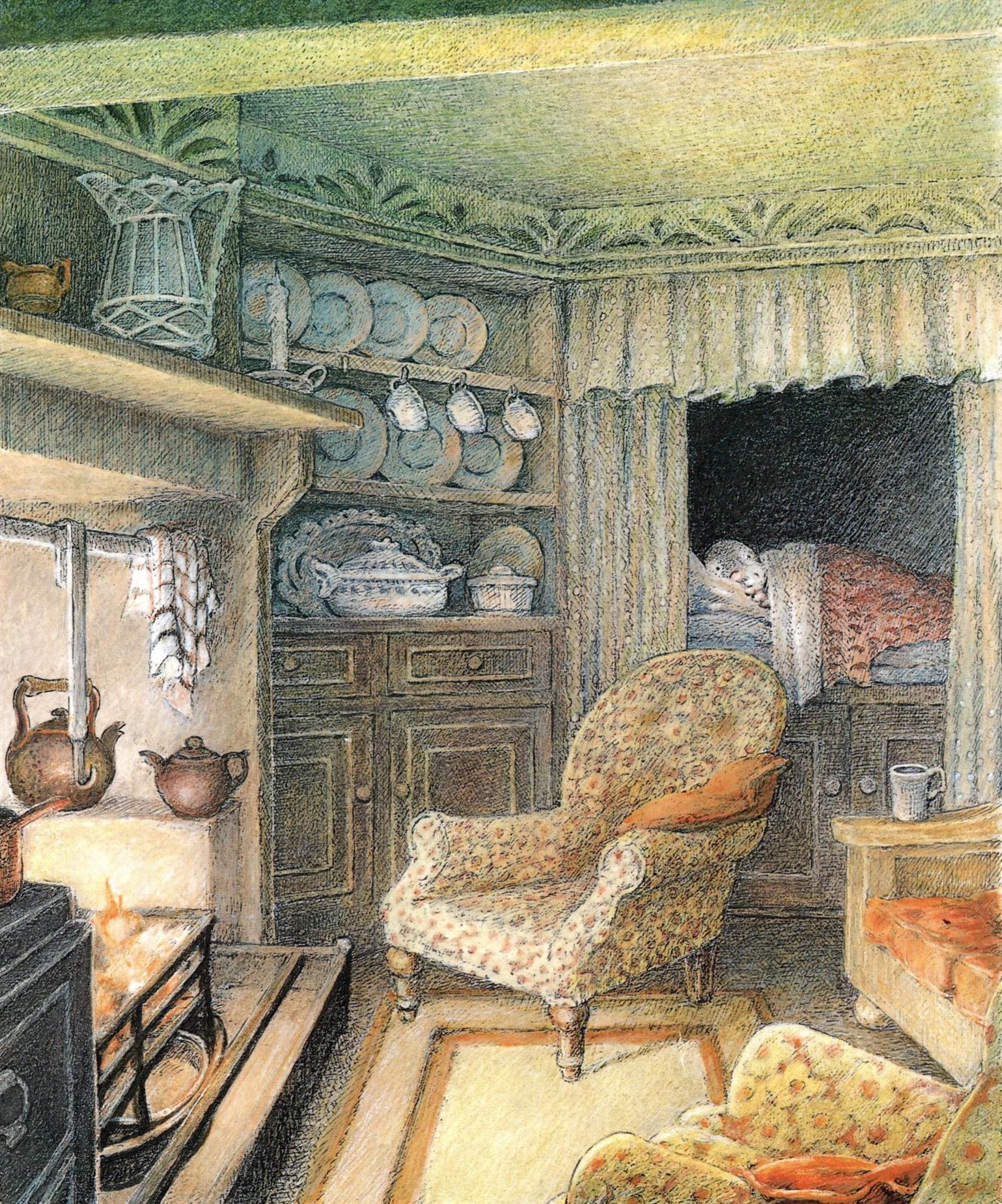 Wind in the Willows Vintage Print: 'the River Bank' Nursery Art - Etsy