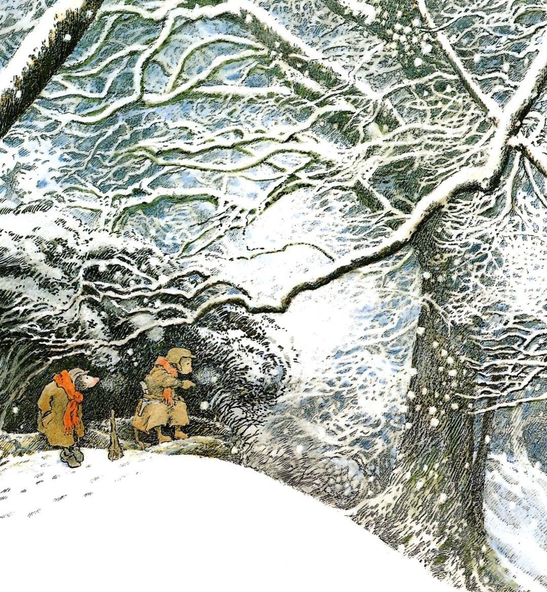 Wind in the Willows Vintage Print: 'the River Bank' Nursery Art - Etsy UK