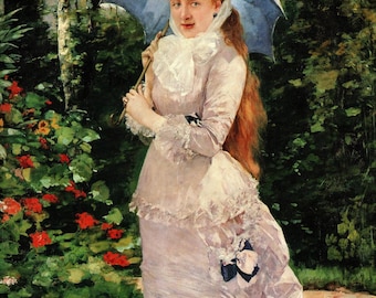 Renoir 'Madame Gaston' Original Druck - Ende 19th Century Paris