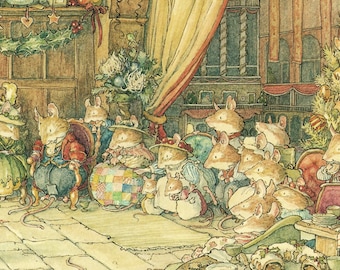 Brambly Hedge, Mice, 1999 Vintage Book Print, Bookplate - Etsy