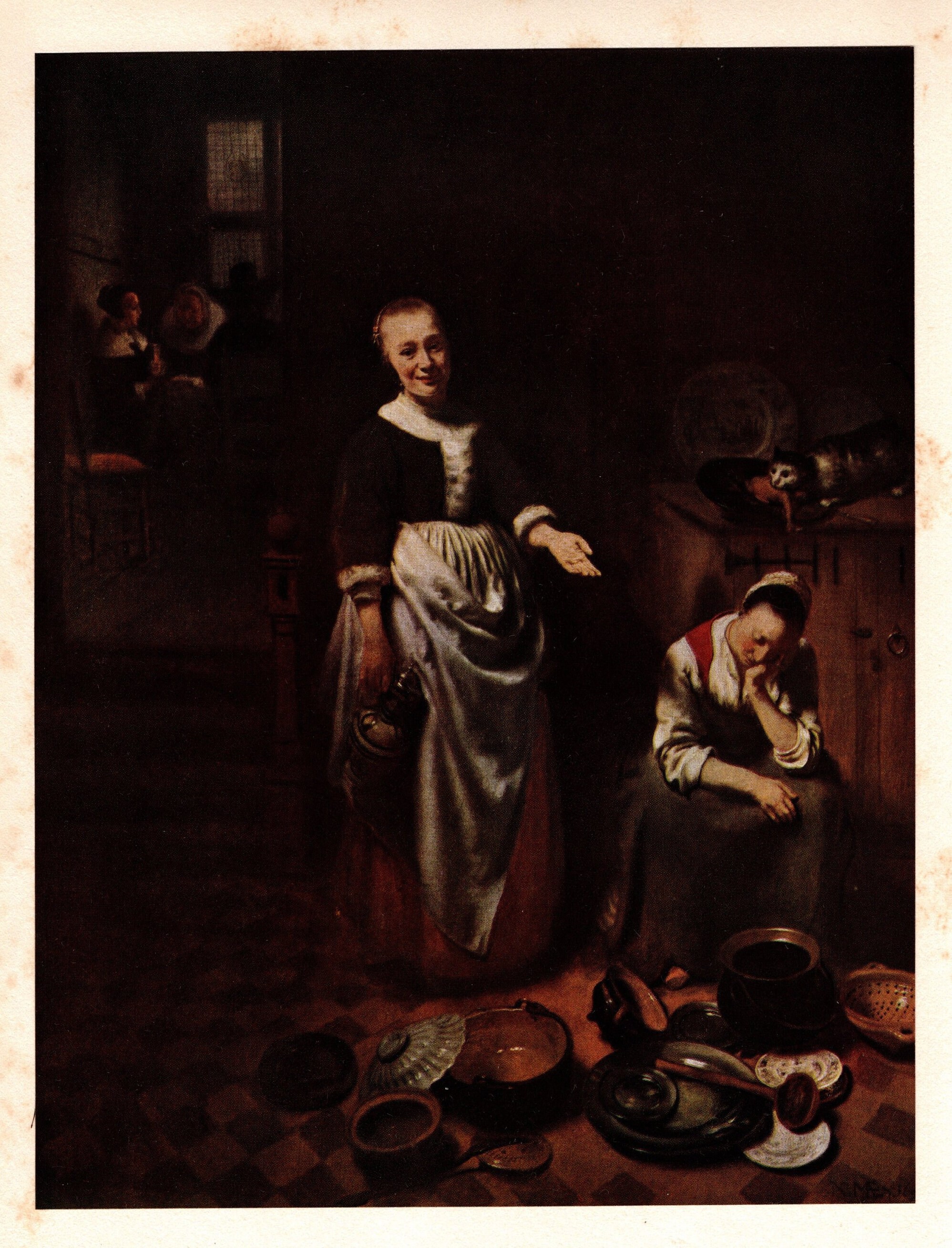 食前の祈り/ニコラース・マース　超希少、100年前の画集より、絵画 il_fullxfull.4918023556_cyo2.jpg