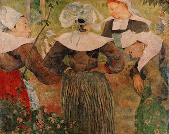 ポール・ゴーギャン作「アヴェ・マリア（イア・オラナ・マリア