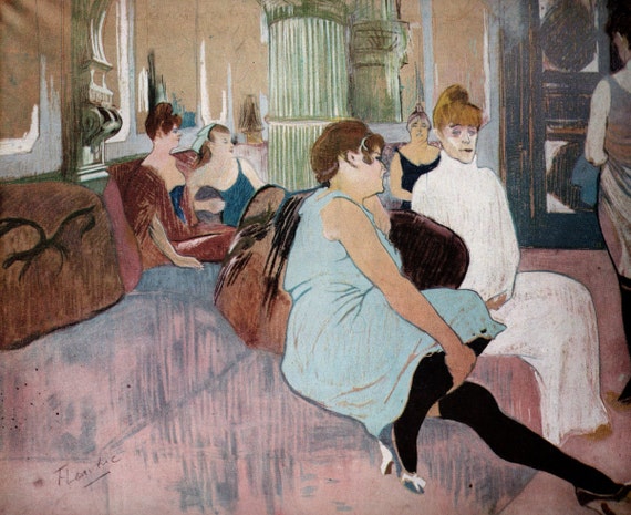 Vintage 1952 Toulouse-Lautrec Vintage 1952 Toulouse-Lautrec