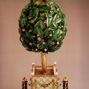Fabergé Orange Tree Egg Vintage Large Book Print - Imperial Russian Fantasies - Gift for Art and Beauty Lovers