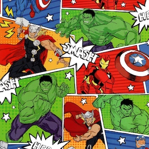 Carta da regalo MARVEL AVENGERS x5 - Carta da regalo a tema cinematografico - Compleanni, artigianato, decoupage, scrapbooking