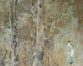Frederick McCubbin "The Lost Child" Vintage Australian Landscape Print