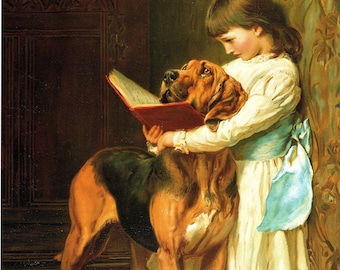 Pears Soap Vintage Ad Print: "Naughty Boy" Dog Artwork