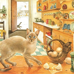 Lesley Anne Ivory Cat - Etsy