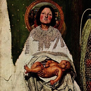 FORD MADOX BROWN Oryginalny wydruk książki vintage „Weź syna, panie” – obraz prerafaelitów – prezent