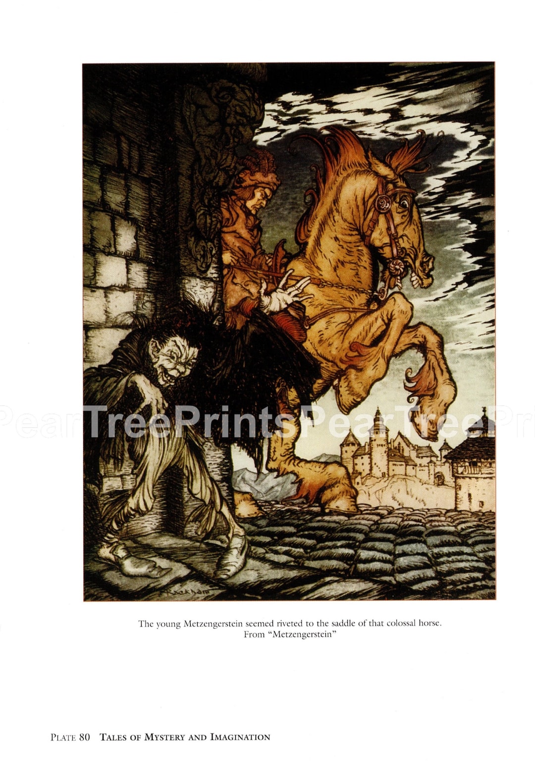 Arthur Rackham Vintage Print – Tales of Mystery, Fantasy Art - Etsy