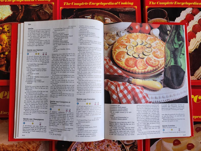 1974 Supercook Complete Encyclopedia of Cooking, Volumes 2-22 - Etsy