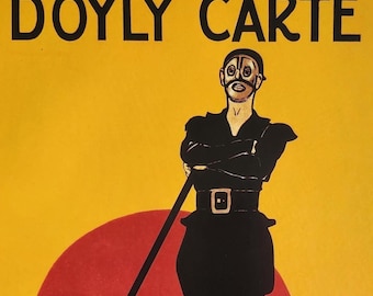 Vintage Theatre Poster – The Yeoman of the Guard – Theatrical History Wall Art