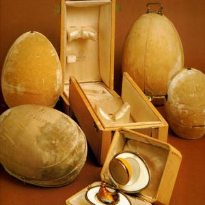 Fabergé Original Egg Cases Vintage Large Book Print - Imperial Russian Fantasies - Gift for Art and Beauty Lovers