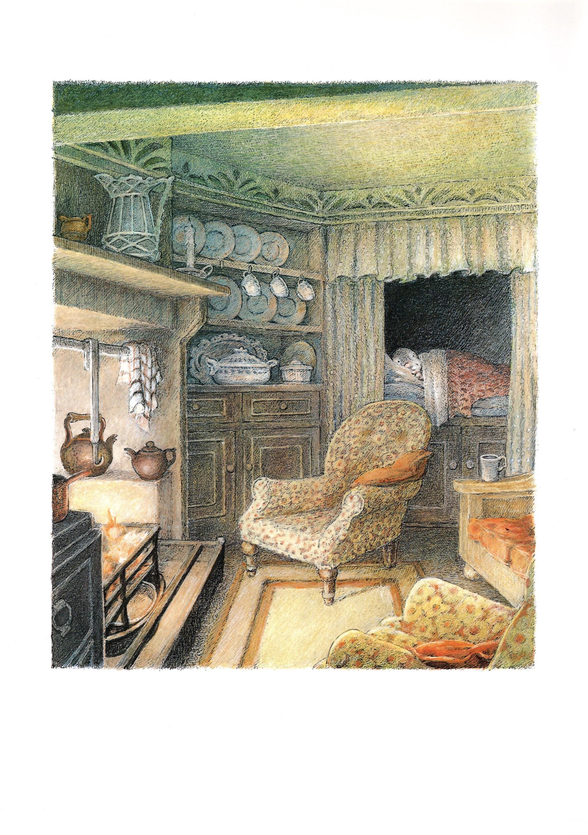 Wind in the Willows Vintage Print: 'the River Bank' Nursery Art - Etsy